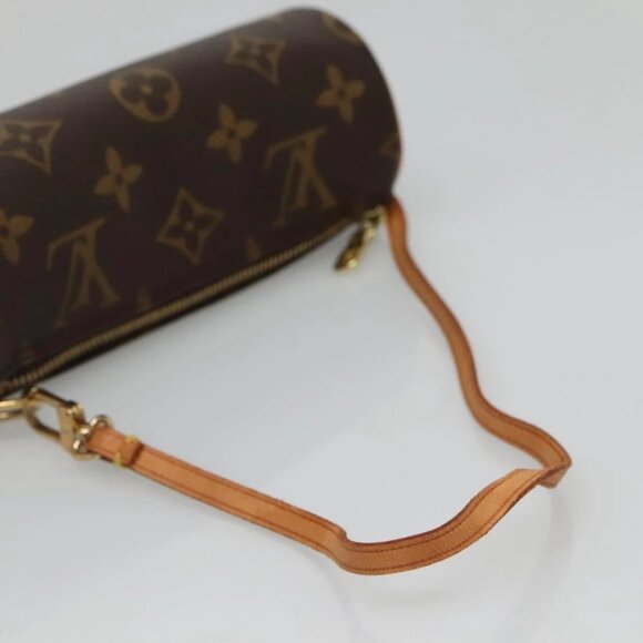 LOUIS VUITTON Monogram Papillon Pouch LV Auth - Picture 4 of 14